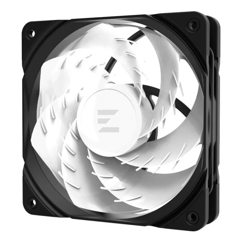 Ventilator ZALMAN ZM-AF 120R ARGB ZWART 120mm met ARGB-verlichting