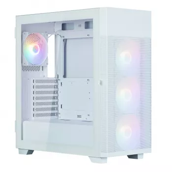 PC-behuizing Zalman S5 NEO WHITE Midi Tower