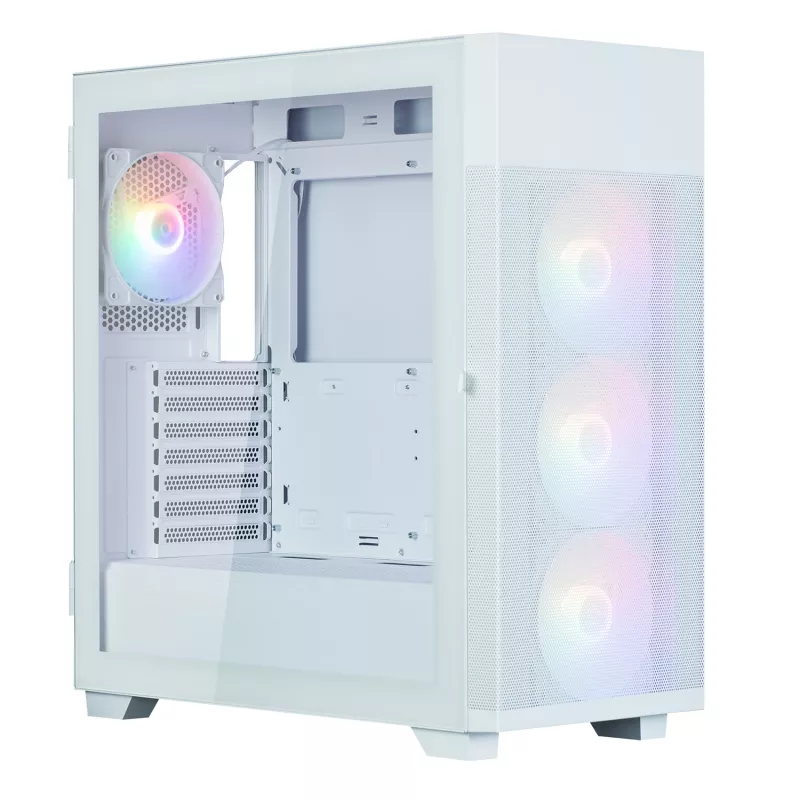 PC-behuizing Zalman S5 NEO WHITE Midi Tower