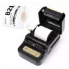 Labelprinter NIIMBOT B21S zwart — compacte Bluetooth-rollenprinter, 50 mm printbreedte, 60 mm/s, Li-Ion 1200 mAh