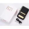 Labelprinter NIIMBOT B21S zwart — compacte Bluetooth-rollenprinter, 50 mm printbreedte, 60 mm/s, Li-Ion 1200 mAh