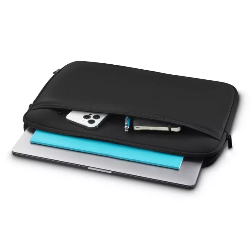 Hama Neoprene 00227069 laptopsleeve, 14,1–15,6 inch (36–40 cm), met voorvak, zwart