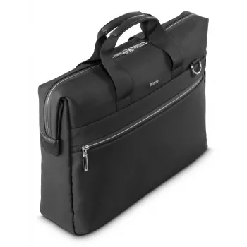 Laptoptas HAMA 227061 zwart – robuust design, gevoerd hoofdvak, schouderband