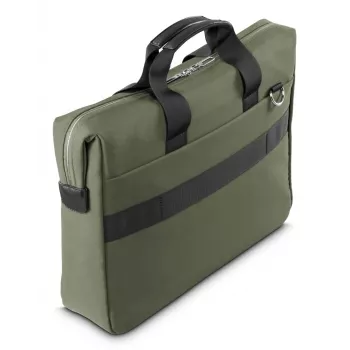 Laptoptas HAMA ultimate 227063 — groen, geschikt voor laptops tot 15,6 inch, gevoerd vak, voorvak, schouderband