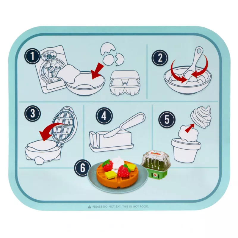 Little Tikes Creative Chefs wafelset, wafelset, 3 jaar