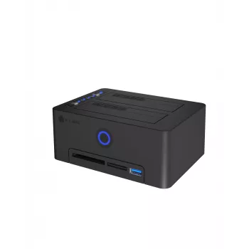 ICY BOX IB-1233CL-CR USB 3.2 Gen 1 (3.1 Gen 1) Type-A zwart