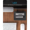 ICY BOX IB-1233CL-CR dock- en kloonstation met 2 schachten voor 2,5/3,5 inch SSD/HDD, CF/SD-kaartlezer, USB-A-hub, USB 3.2 Gen 1, zwart
