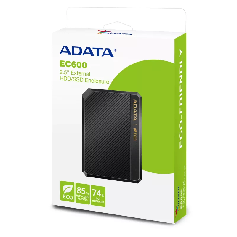 Behuizing externe SSD/HDD 2,5 inch EC600 USB3.2A