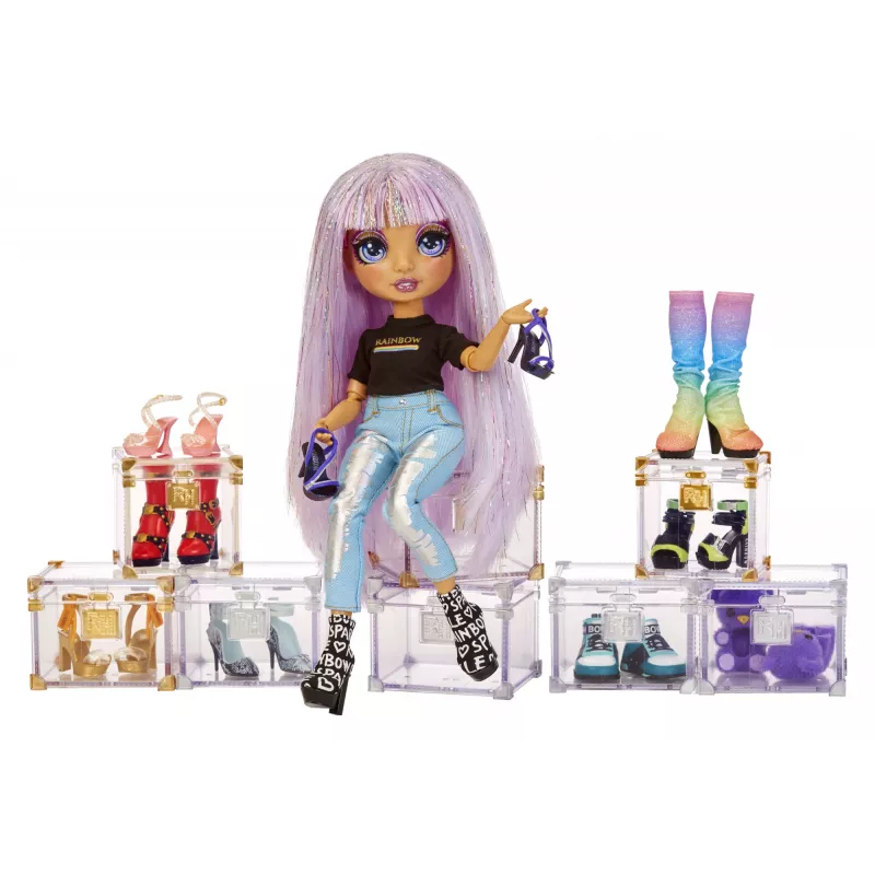 Rainbow High Accessories Studio Series 1, S-assortiment in PDQ poppenschoenen