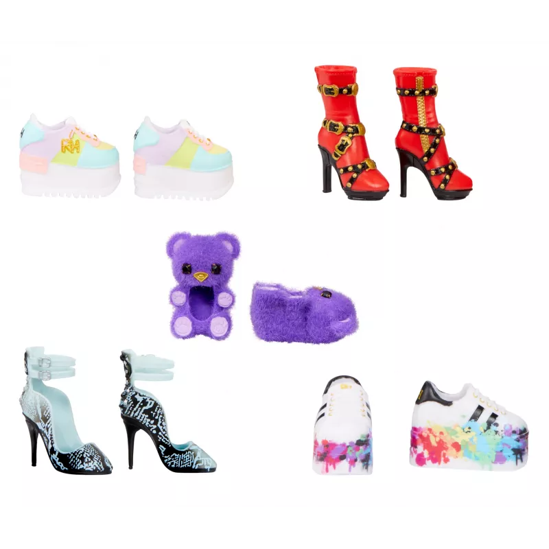Rainbow High Accessories Studio Series 1, S-assortiment in PDQ poppenschoenen