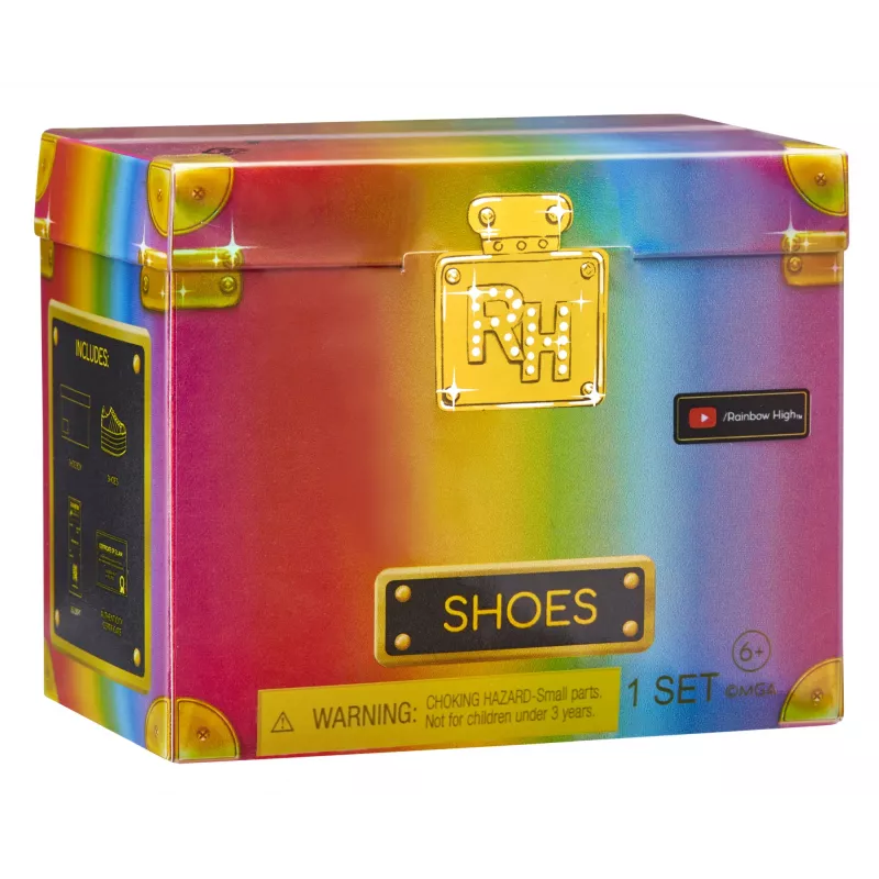 Rainbow High Accessories Studio Series 1, S-assortiment in PDQ poppenschoenen
