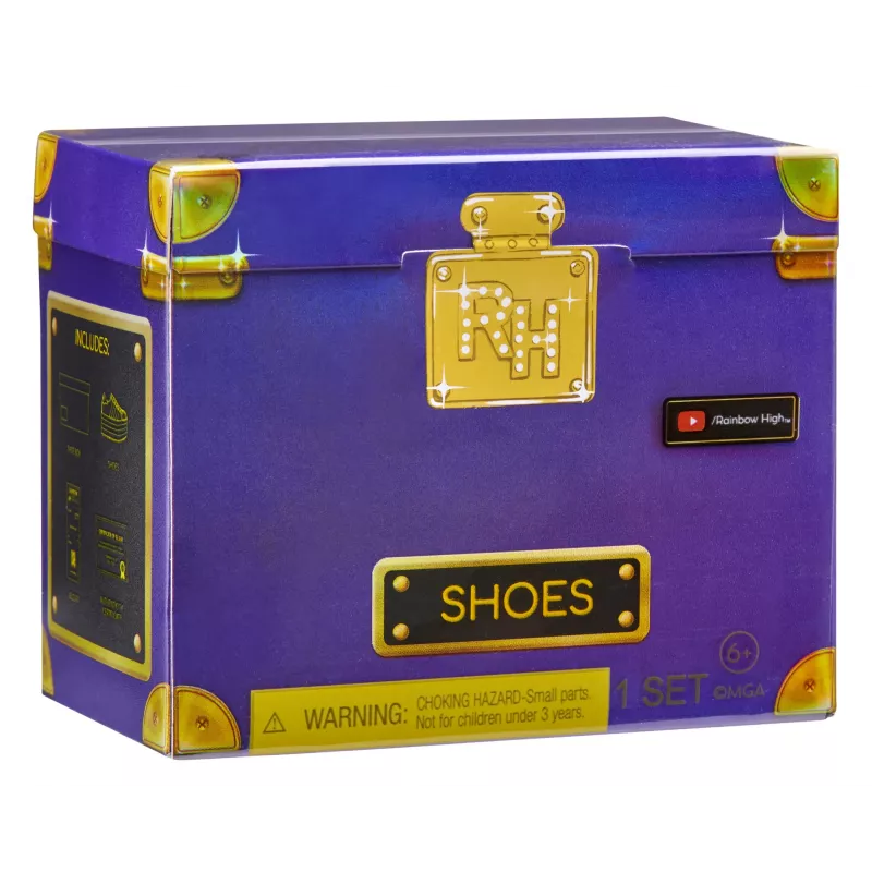 Rainbow High Accessories Studio Series 1, S-assortiment in PDQ poppenschoenen