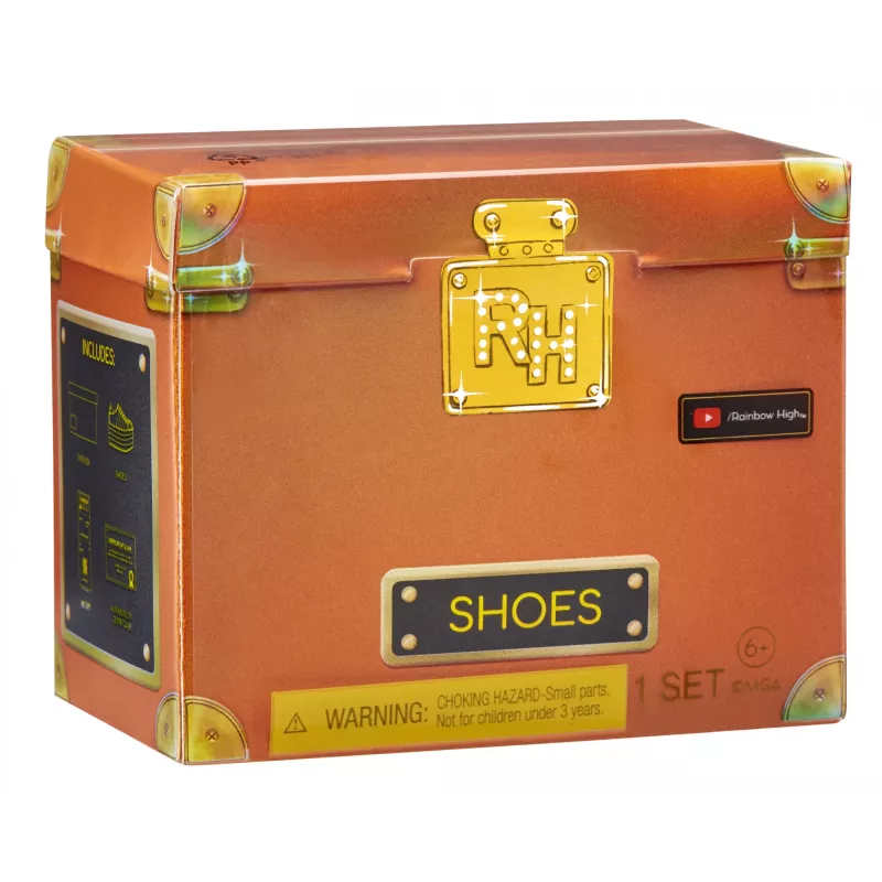 Rainbow High Accessories Studio Series 1, S-assortiment in PDQ poppenschoenen