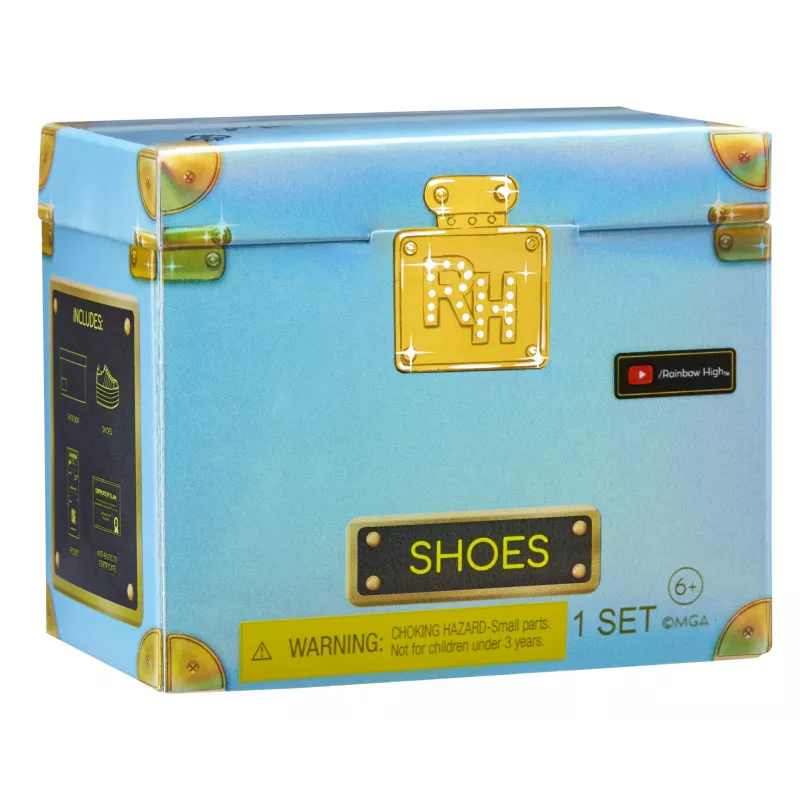 Rainbow High Accessories Studio Series 1, S-assortiment in PDQ poppenschoenen