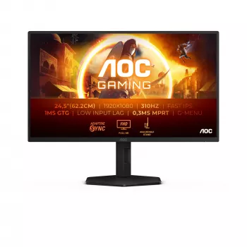 AOC G4 25G4SXU computermonitor 62,2 cm (24,5 inch) 1920 x 1080 pixels Full HD LED zwart, grijs