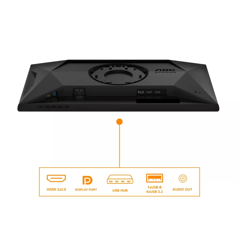 AOC G4 25G4SXU computermonitor 62,2 cm (24,5 inch) 1920 x 1080 pixels Full HD LED zwart, grijs