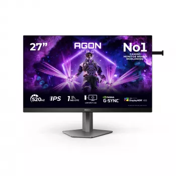 AOC G2 AG276FK computermonitor 68,6 cm (27 inch) 1920 x 1080 pixels Full HD LED zwart, grijs