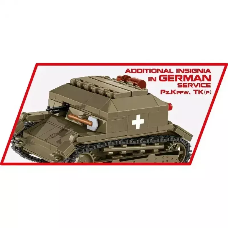 Cobi Blocks tankette TK-3 constructieset – 323 onderdelen