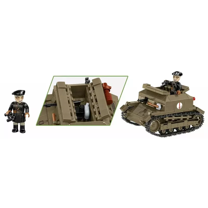 Cobi Blocks tankette TK-3 constructieset – 323 onderdelen