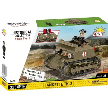 Cobi Blocks tankette TK-3 constructieset – 323 onderdelen