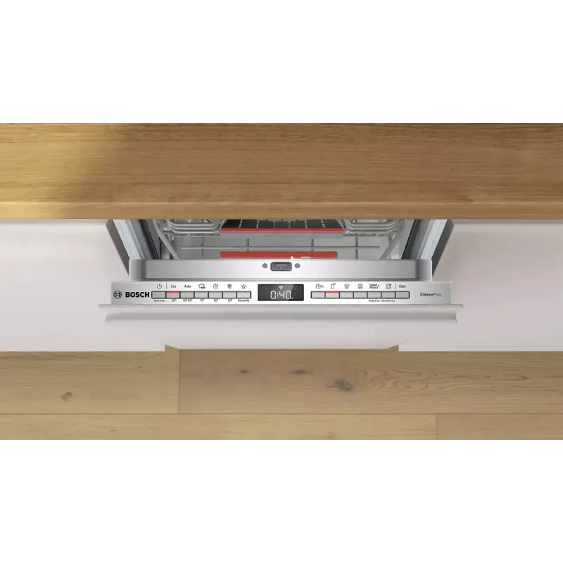 Inbouwvaatwasser Bosch Serie 4 SPV4HMX49E – slimline 45 cm, 10 couverts, 44 dB, 6 programma's