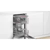 Inbouwvaatwasser Bosch Serie 4 SPV4HMX49E – slimline 45 cm, 10 couverts, 44 dB, 6 programma's