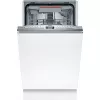 Inbouwvaatwasser Bosch Serie 4 SPV4HMX49E – slimline 45 cm, 10 couverts, 44 dB, 6 programma's