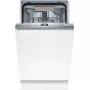 Inbouwvaatwasser Bosch Serie 4 SPV4HMX49E – slimline 45 cm, 10 couverts, 44 dB, 6 programma's