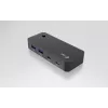 i-tec universele KVM HUB 2x USB-C 2x USB-A 3.0 5000 Mbit/s zwart