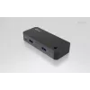 i-tec universele KVM HUB 2x USB-C 2x USB-A 3.0 5000 Mbit/s zwart