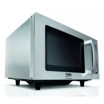 Solo-tafelmagnetron BEKO PRO25IXBP, 25 l, zilver, LED-display, toetsenbediening