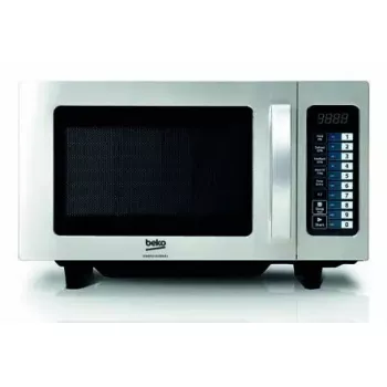 Solo-tafelmagnetron BEKO PRO25IXBP, 25 l, zilver, LED-display, toetsenbediening