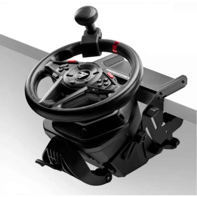 Thrustmaster T128-P zwart USB stuurwiel + pedalen analoog PC, PlayStation 4, PlayStation 5