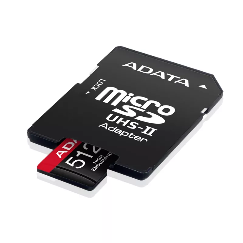 MicroSDXC-geheugenkaart ADATA 512GB UHS-I U3 V30 Klasse 10 A2, 100/85 MB/s, waterdicht