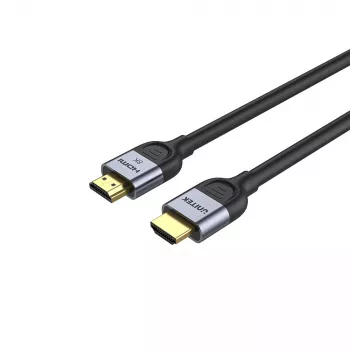 HDMI-kabel UNITEK C11086GY01-1,5M 1,5 m 48 Gbit/s ARC zwart grijs