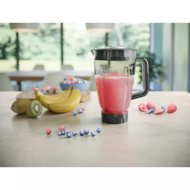 Philips 5000 serie HR3020/20 mixer 2 L tafelmixer 1000 W grijs, roestvrij staal