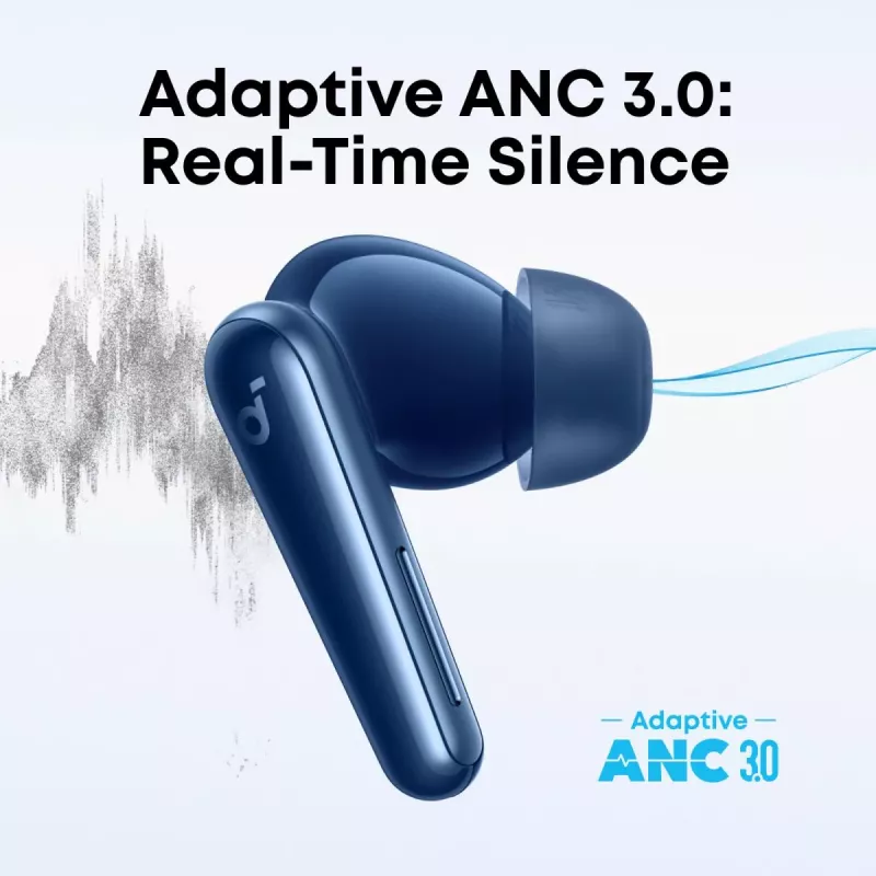 ANKER oordopjes - Soundcore Liberty 5 - blauw