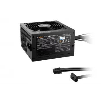 be quiet! System Power 11 750W voeding 20+4 pin ATX ATX zwart