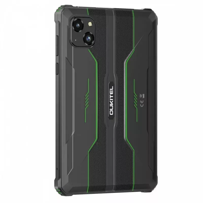 Oukitel RT3 Pro 4G 8 inch robuuste tablet, 4 GB RAM, 128 GB, groen