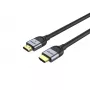 HDMI-kabel UNITEK C11086GY01-3M 3m 2.1 48 Gbit/s zwart grijs