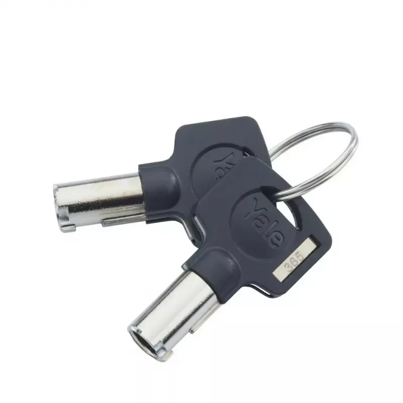 Vrijstaande kluis Yale YFWC/329/KB1 16,5 l sleutelslot zwart grijs