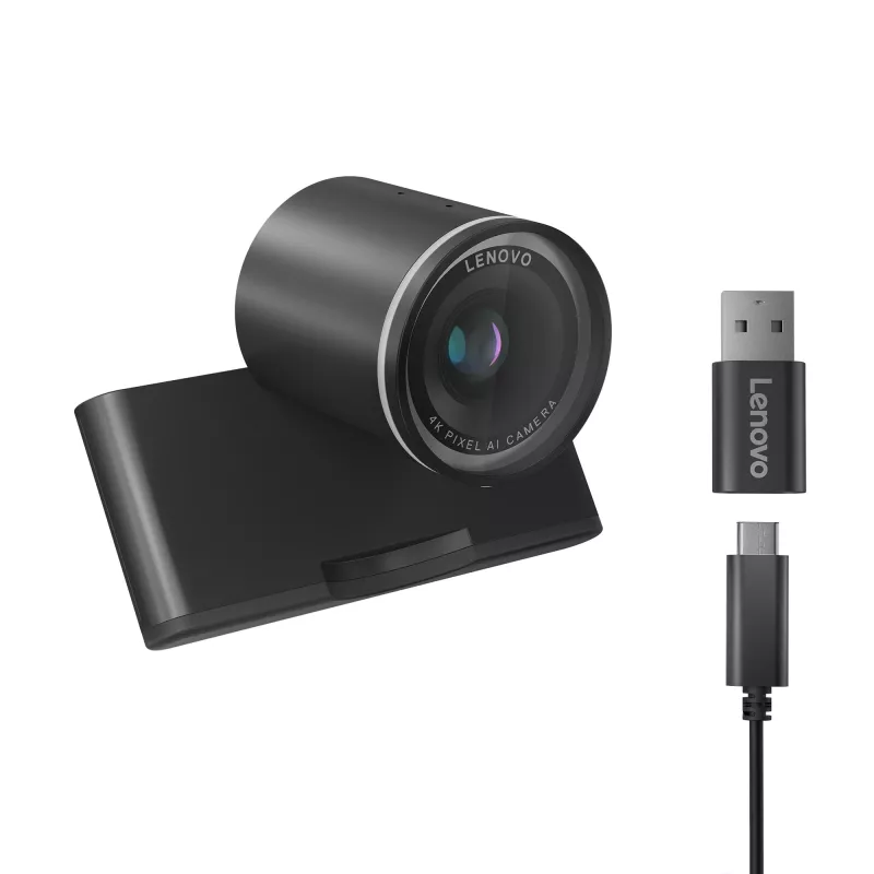 Lenovo 4XC1Q25246 webcam 8 MP 1920 x 1080 pixel USB-C zwart