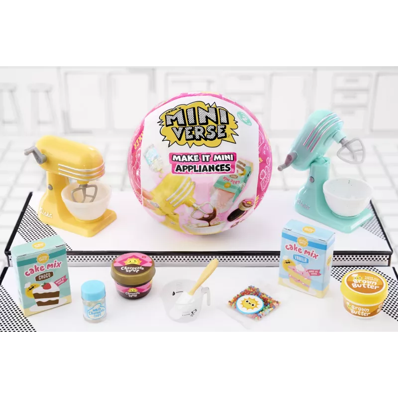 Miniverse MGA's - Make It Mini Appliances serie 2 in PDQ, 8 jaar, veelkleurig, kunststof