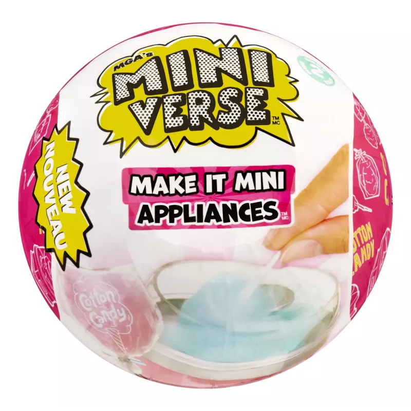 Miniverse MGA's - Make It Mini Appliances serie 2 in PDQ, 8 jaar, veelkleurig, kunststof