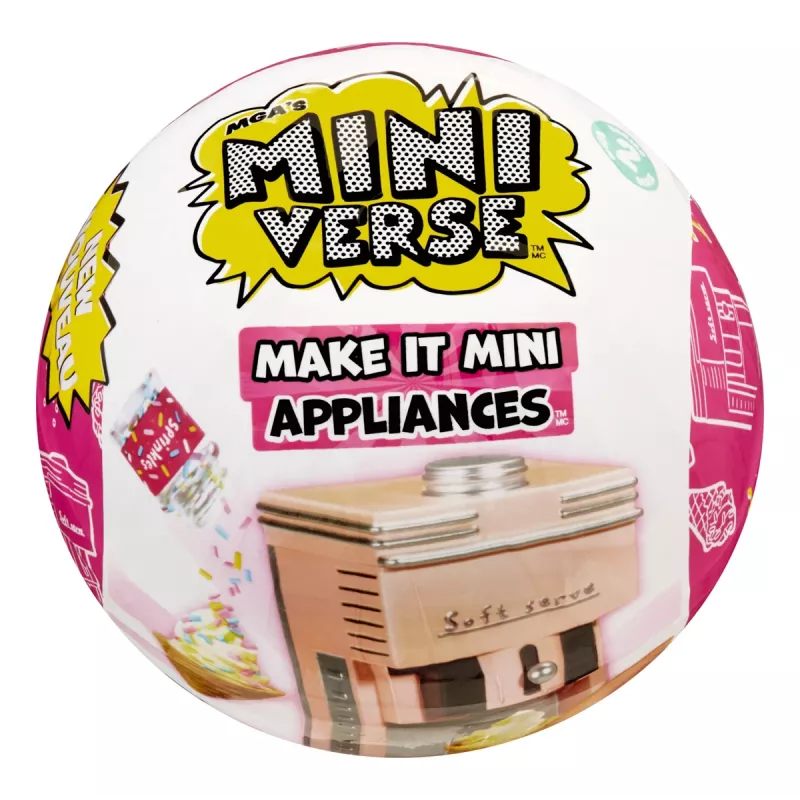 Miniverse MGA's - Make It Mini Appliances serie 2 in PDQ, 8 jaar, veelkleurig, kunststof