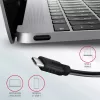 Axagon HMC-5G21 USB 10Gbps-hub, 2x USB-A, 2x USB-C, HDMI 4k/30Hz, PD 60W, USB-C-kabel