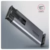 Axagon EEM2-SD2 USB-C 10Gbps - M.2 NVMe & SATA SSD DISPLAY-behuizing