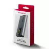 Axagon EEM2-SD2 USB-C 10Gbps - M.2 NVMe & SATA SSD DISPLAY-behuizing