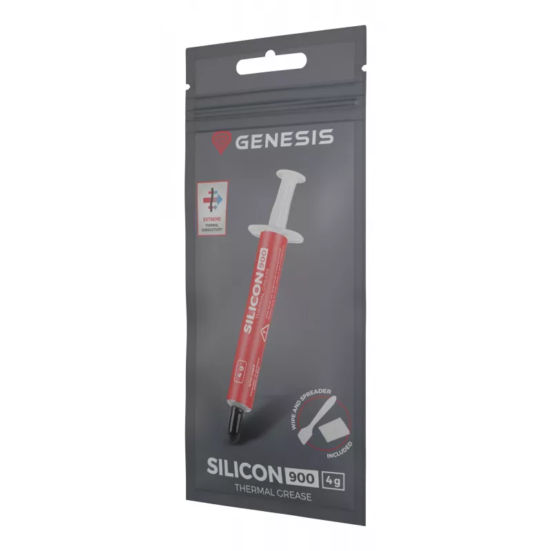 GENESIS Silicon 900 NTG-2329 warmtegeleidende pasta, 4 g, 12,8 W/m·K