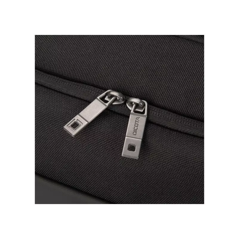 DICOTA Five – 15-17.3in notebook-rugzak – zwart / 900d gerecycled PET-polyester